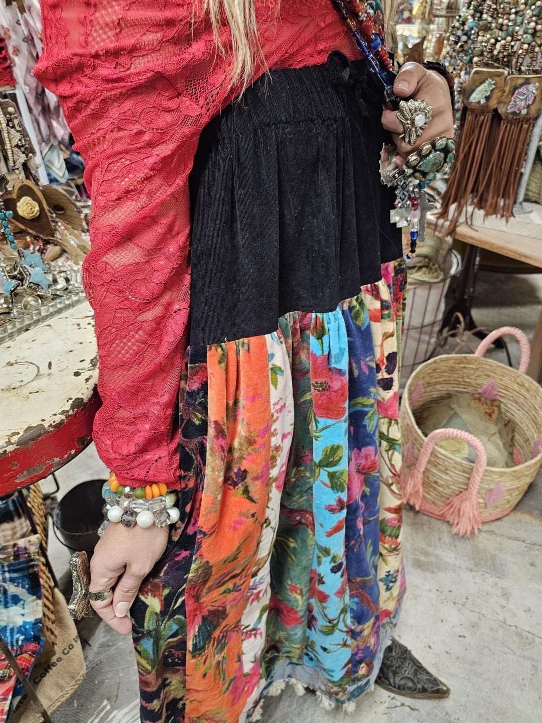 A Rare Bird- Velvet Skirt/Dress (Pre Order) *Final Sale*