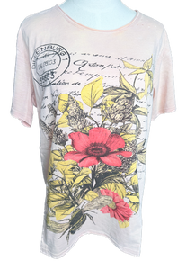 Jaded Gypsy- Moon Dance Tee (Honey Blossom)