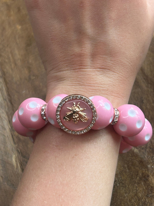 Pink Bee Bracelet - ERR ORIGINAL