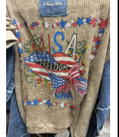 A Rare Bird - USA Freedom Jacket *Final Sale*