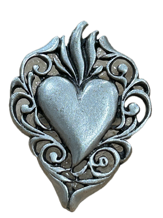 Metal Heart Ring