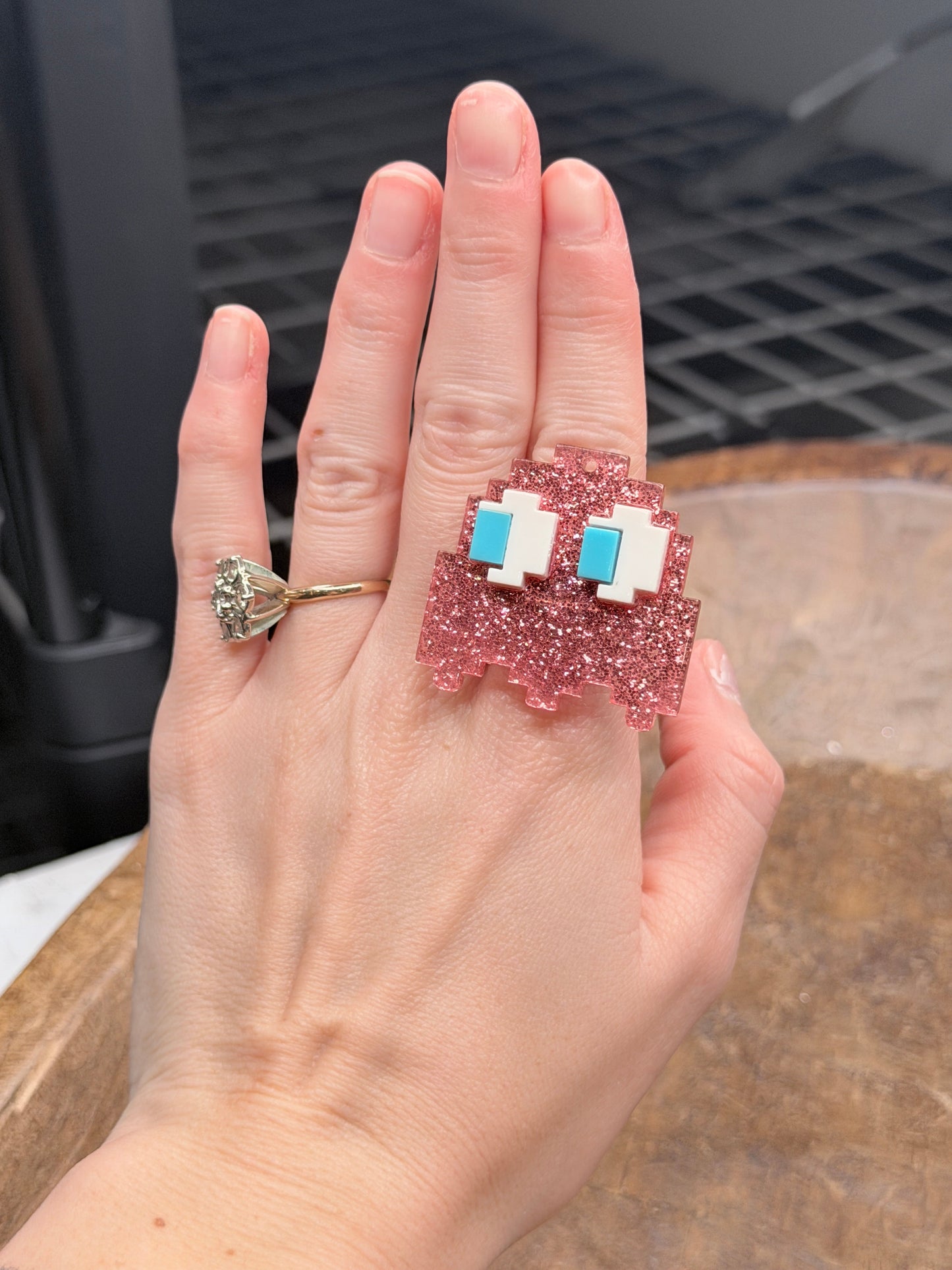 Mrs.Packman Stretch Ring- ERR ORIGINAL