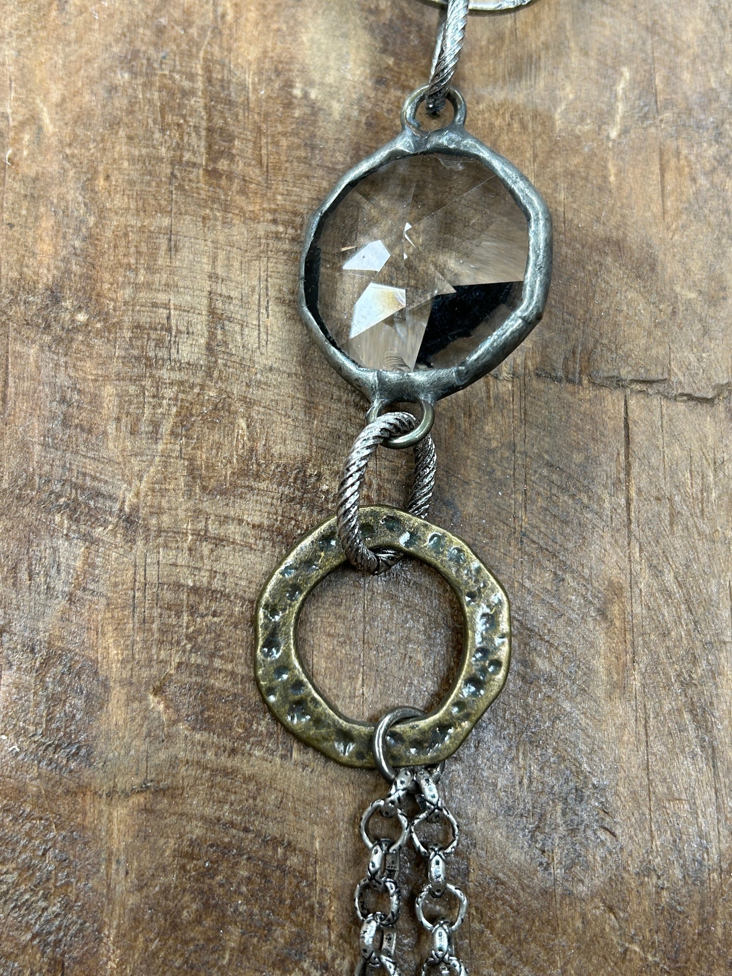 Art By Amy- Boss Babe Crystal Necklace