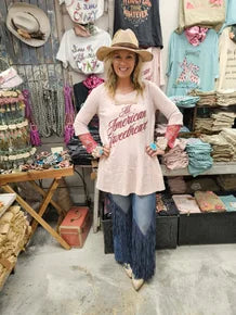 A Rare Bird- All American Sweetheart Rag Tee