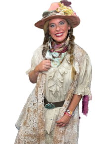 A Rare Bird - Morning Dove Lace Duster *Final Sale* (Crochet)