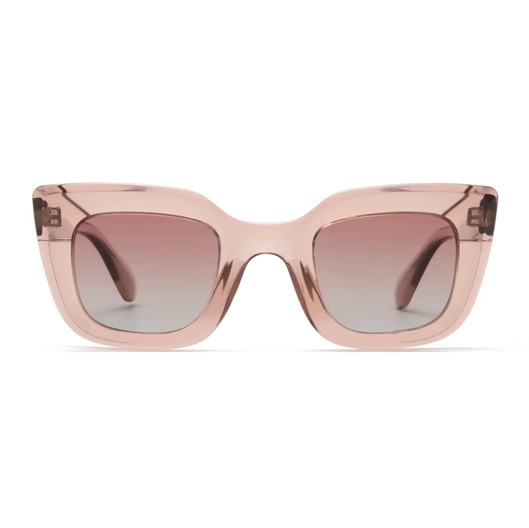 Alaia Polarized Sunglasses (Dusty Rose)