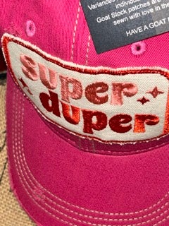 Super-Duper Baseball hat