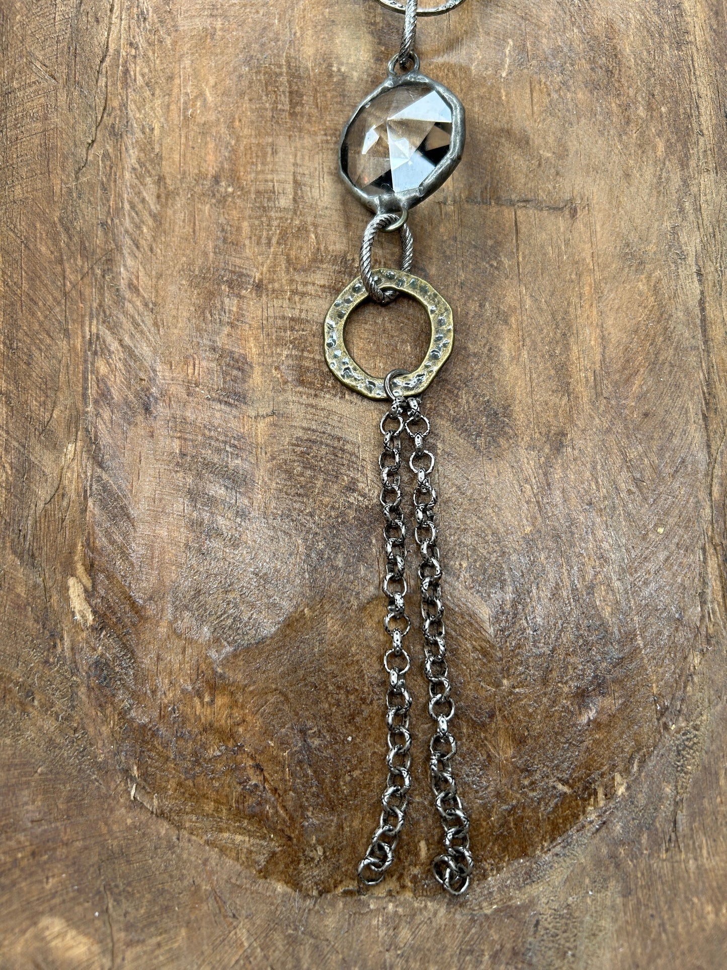 Art By Amy- Boss Babe Crystal Necklace