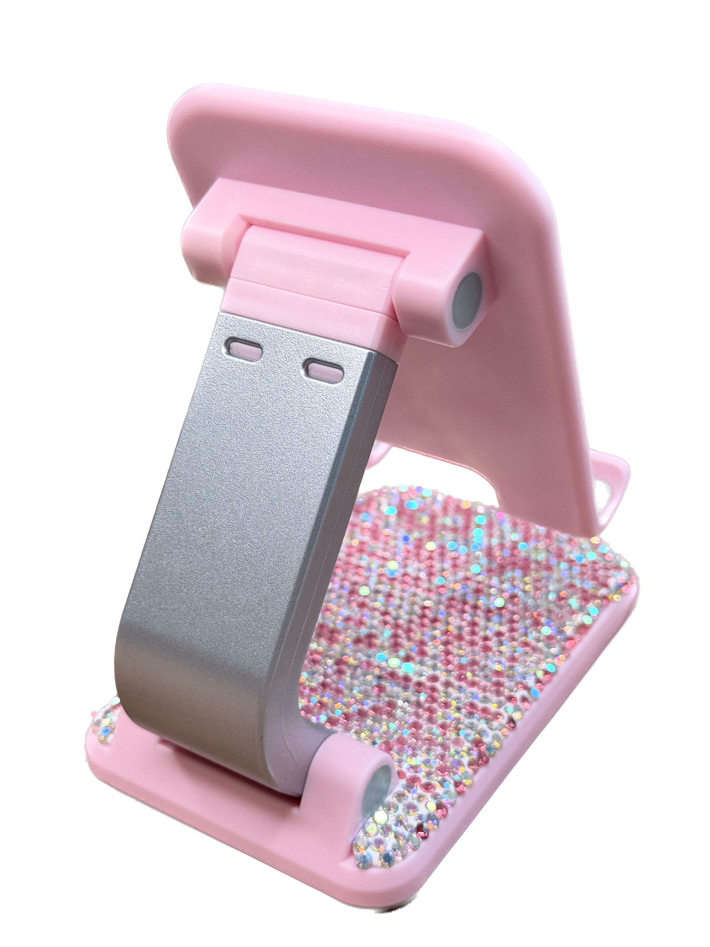 PREORDER Rhinestone Desktop Phone Stand (Pink) *Final Sale*