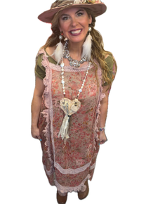 Jaded Gypsy- Always In My Dreams Dress (Rose) *Final Sale*