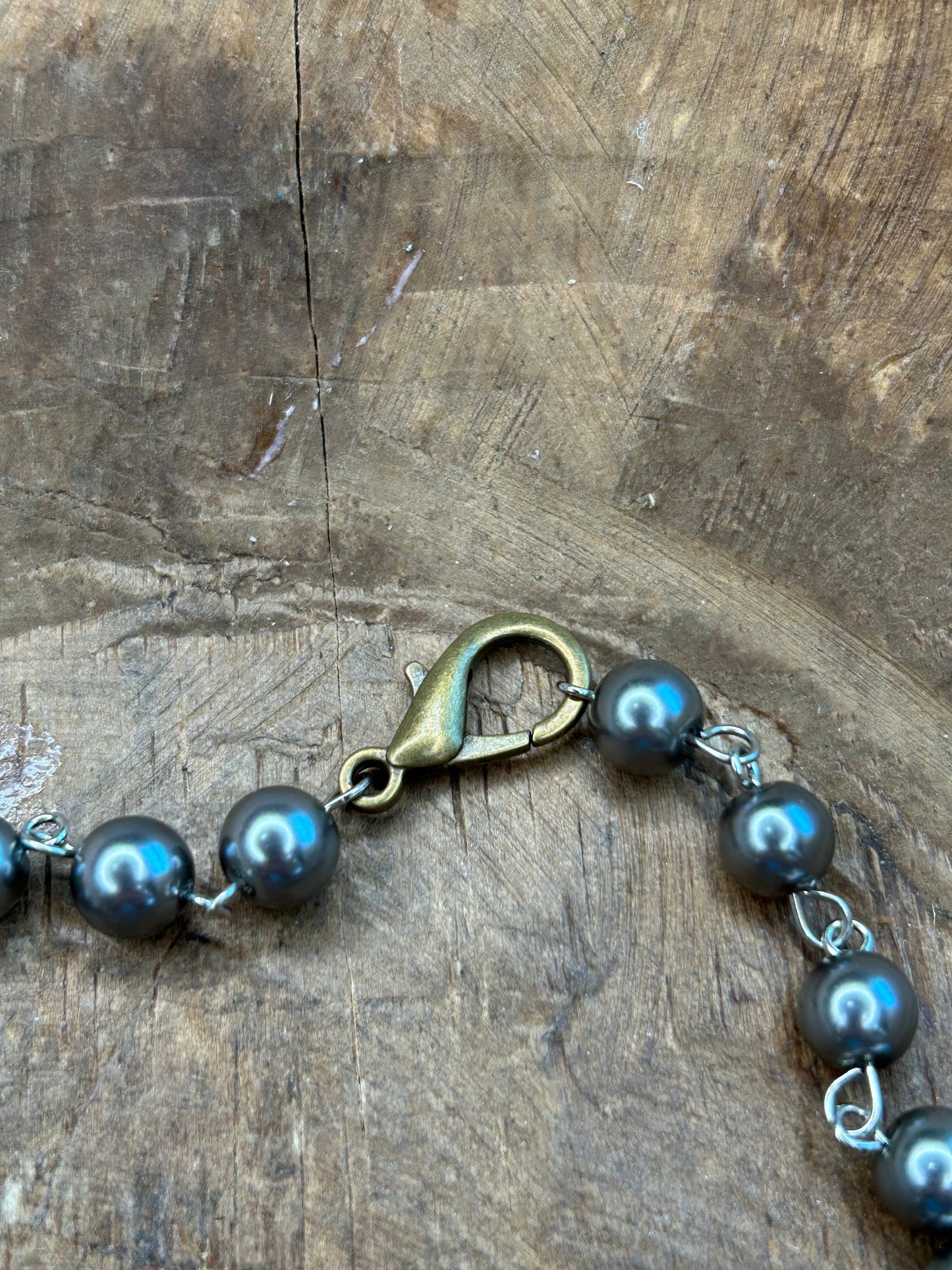 Soldered Vintage Ad Necklace
