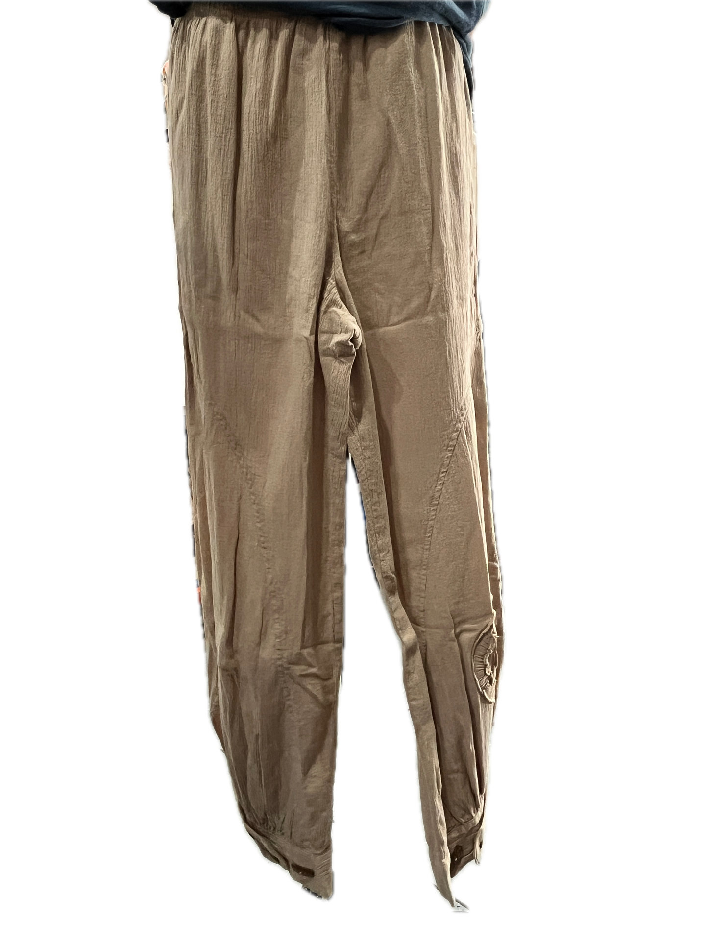 Focus Genie Bottom Pants with Buttons Flax *Final Sale*
