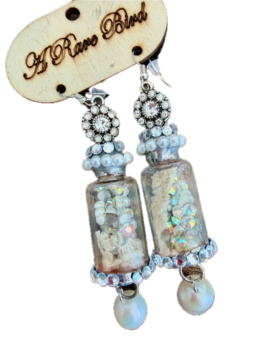 Rare Bird- Love In A Bottle Earrings