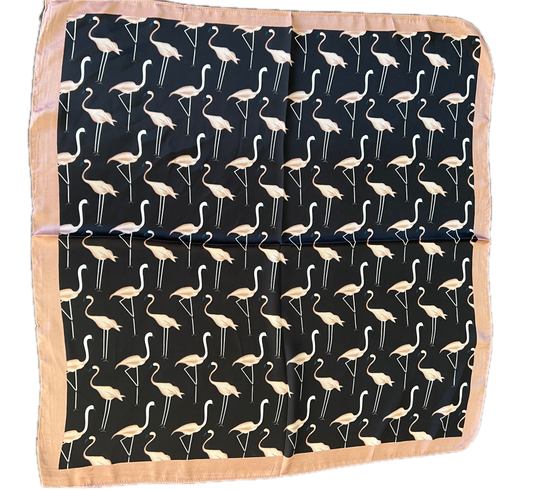 A Rare Bird- Flamingo Wild Rag