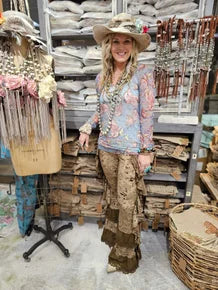Rare Bird- Mesh Shirt (Cowgirls with Boots)