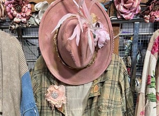 SALE A Rare Bird- Pink Lady Hat