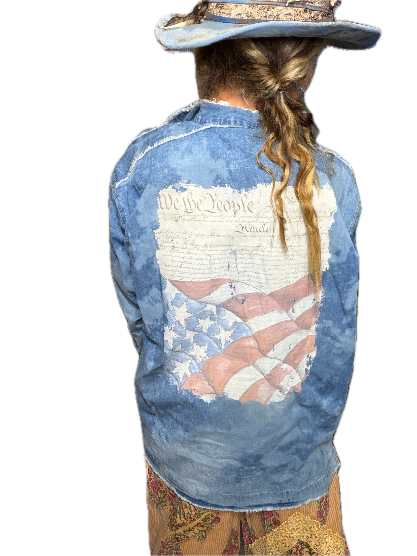 A RARE BIRD- We The People Railroad Shirt