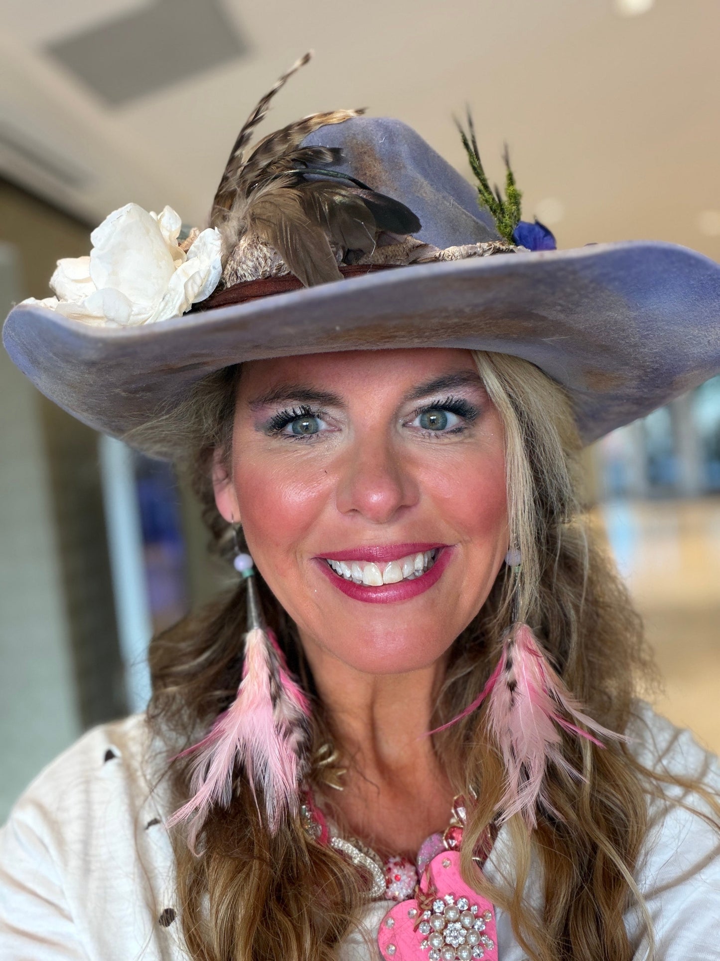 A Rare Bird- Fancy Wildflower Fields  Hat