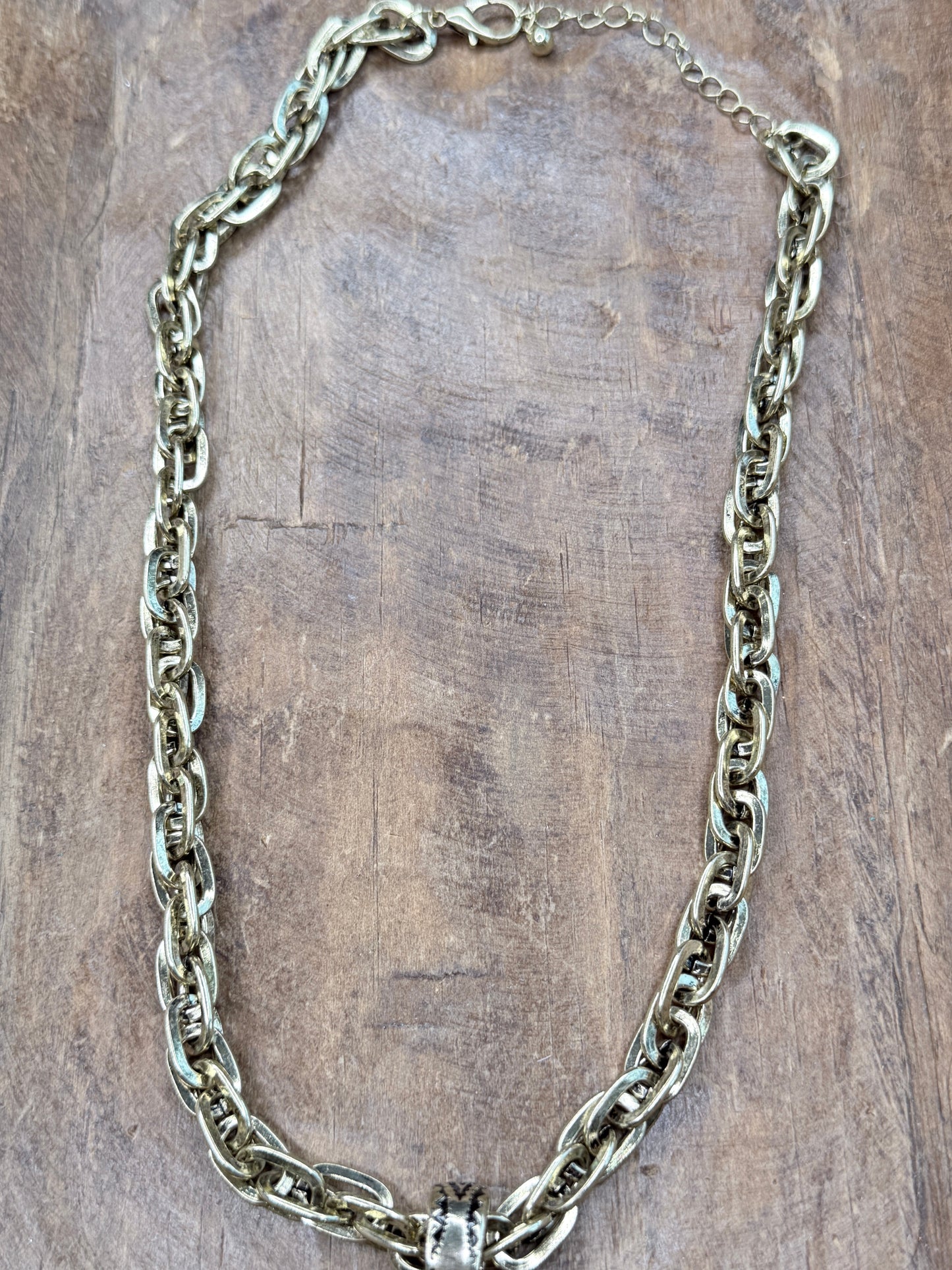 AB Crystal Teardrop Necklace