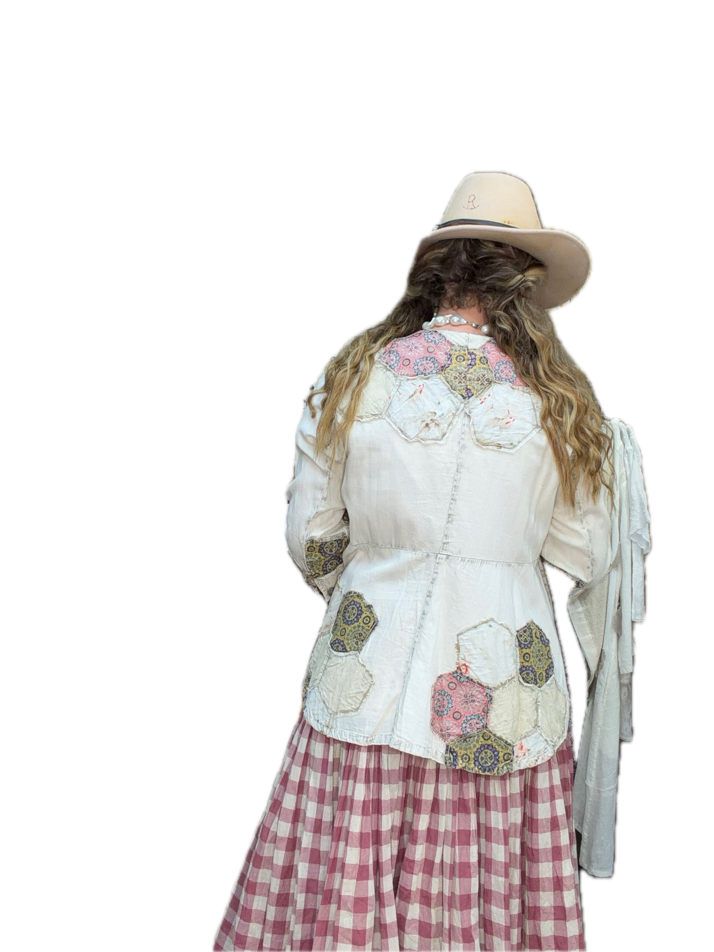 Paper Lace Lace Pink/Purple Butterfly and Honeycomb Patchwork Jacket (PREORDER) *Finale Sale*