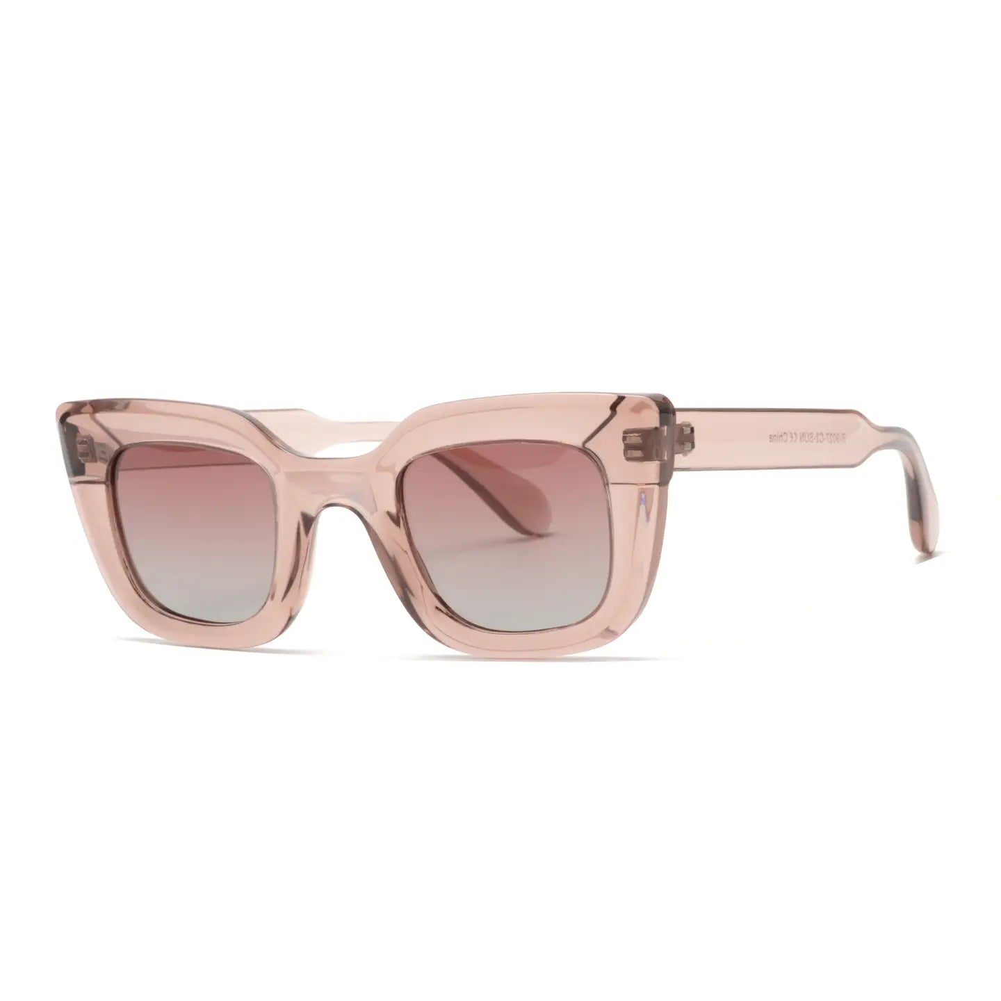 Alaia Polarized Sunglasses (Dusty Rose)
