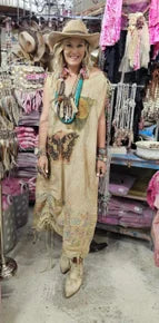 A Rare Bird- Butterfly Dress Moonglow