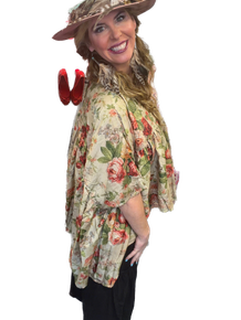Jaded Gypsy- Rose Garden Trellis Top *Final Sale*