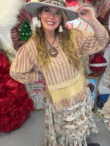 SALE Jaded Gypsy- Prairie Kiss Top *Final Sale*
