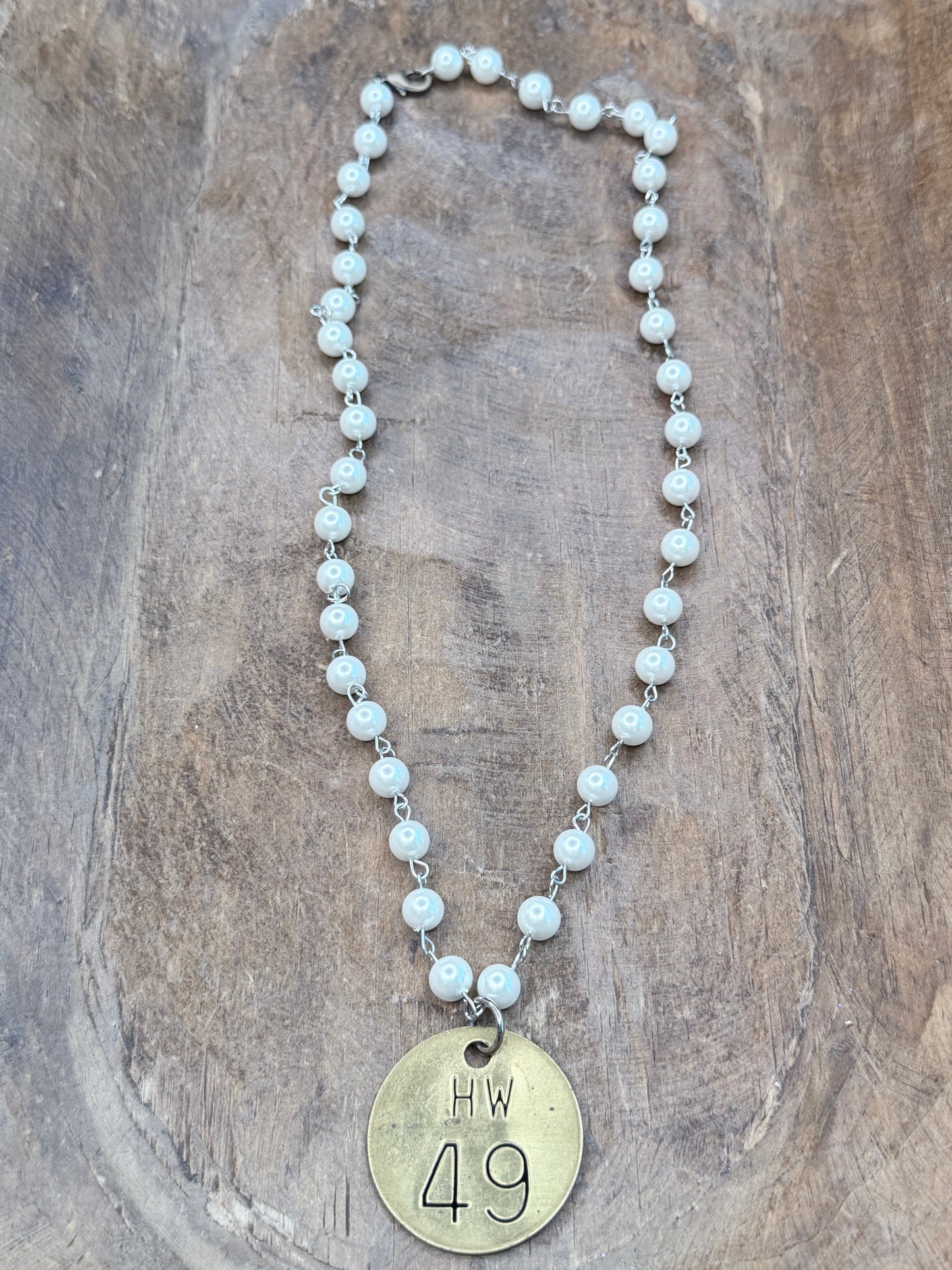 Highway 49 Tag Necklace