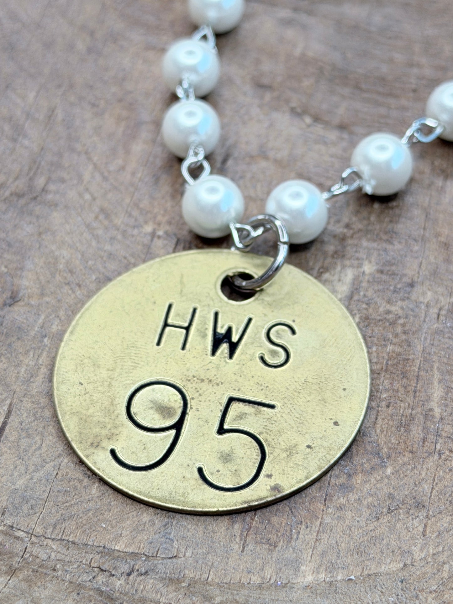 Highway 95 South Tag Necklace