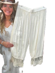 Paper Lace- Lace Bottom Bloomers (Cream) PREORDER *Final Sale*