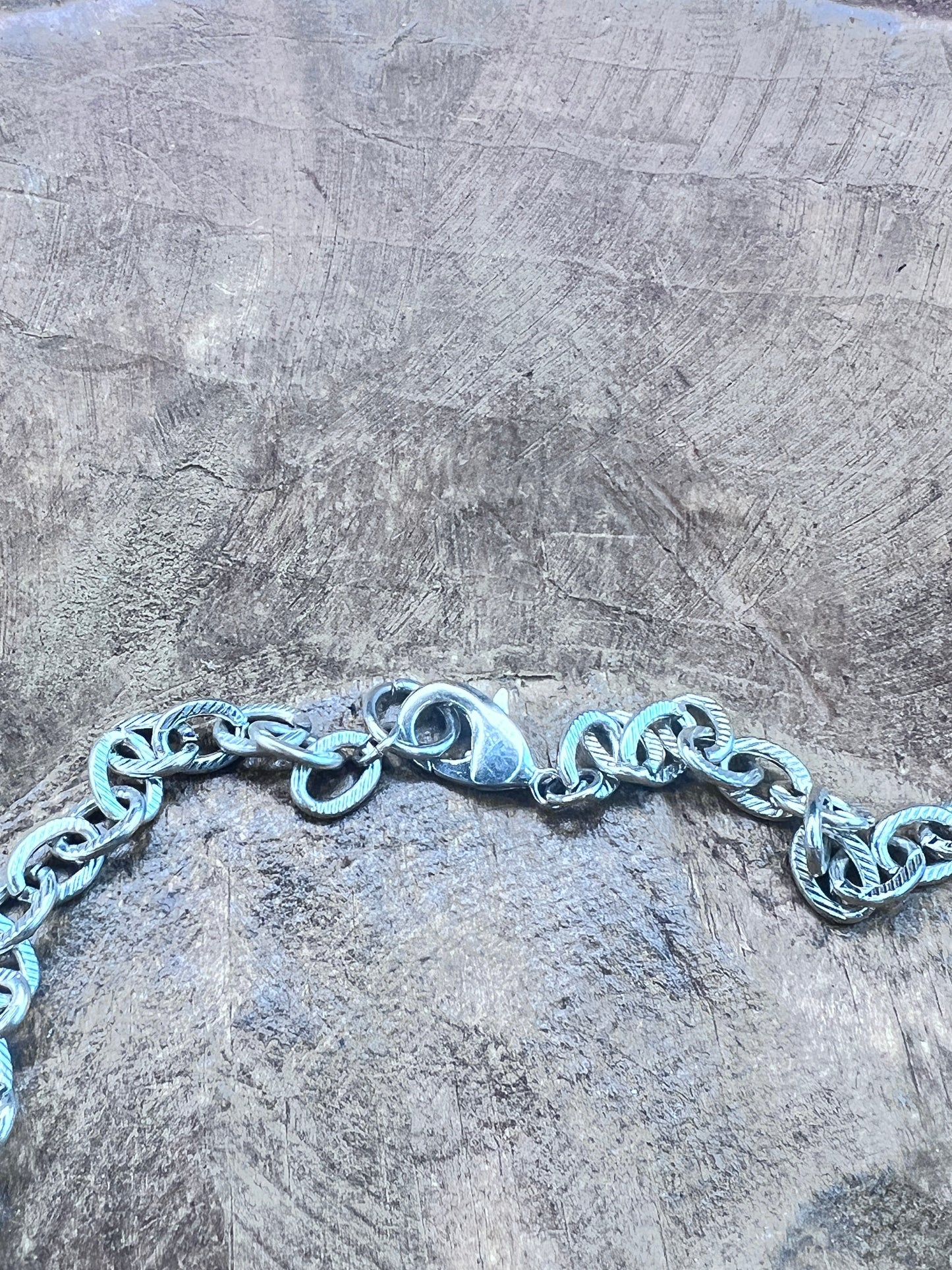Art by Amy- Silver Pearl Necklace