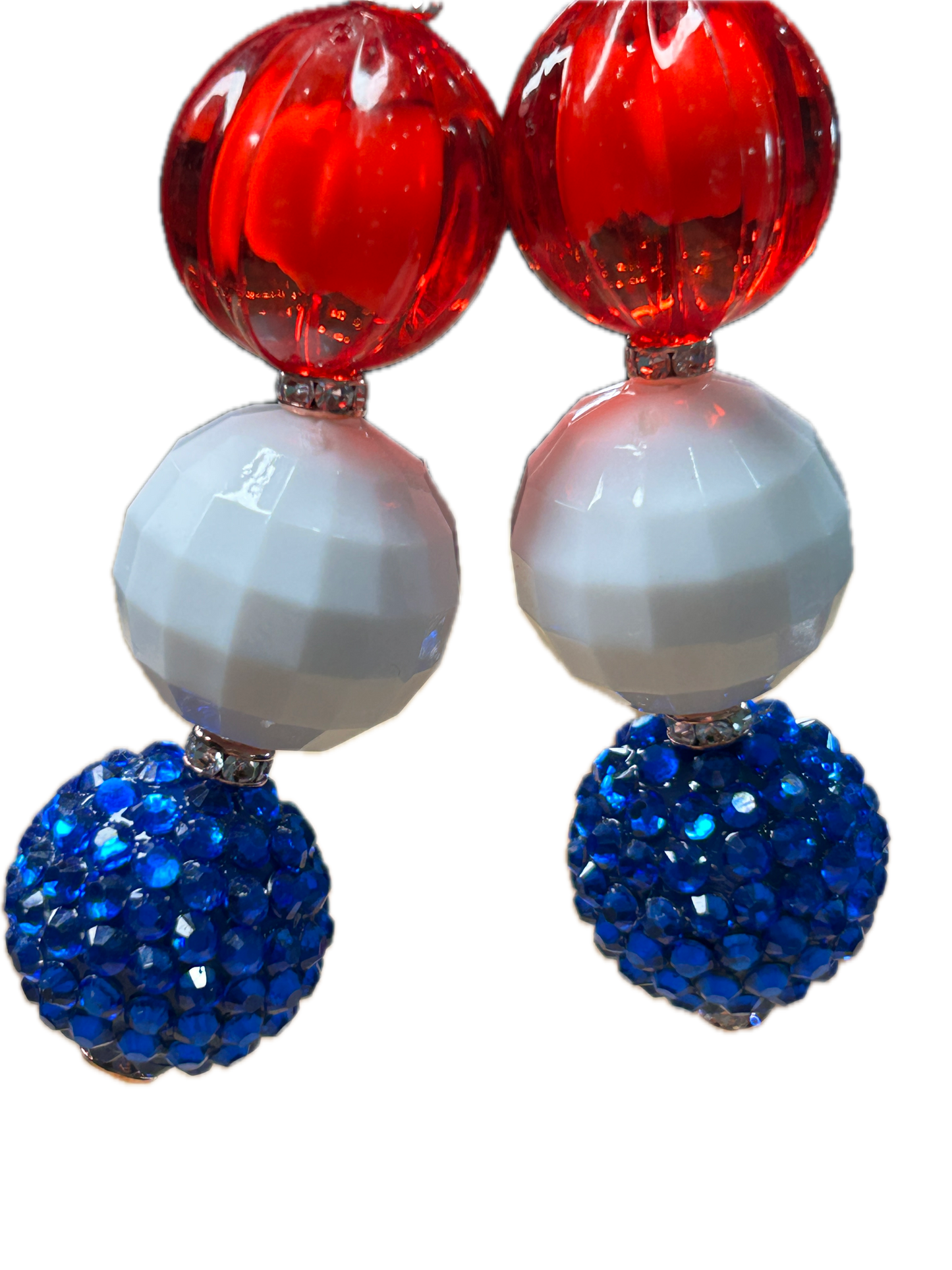 Red, White and Blue Earrings