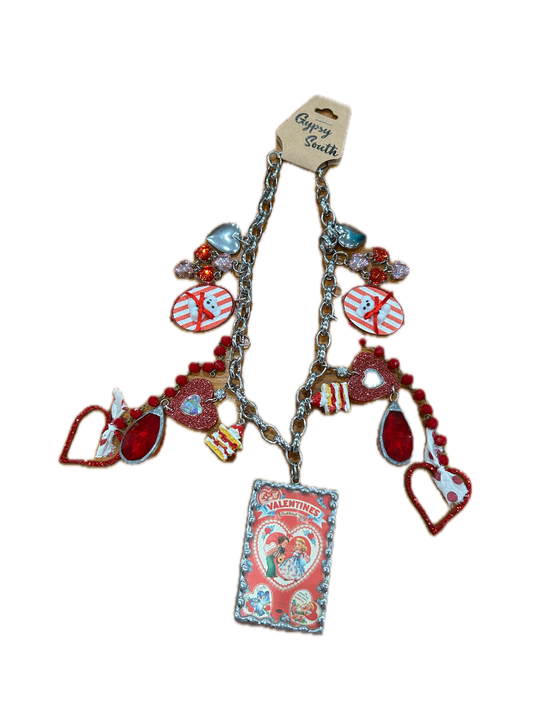 SALE!  GYPSY SOUTH VDAY CHARM NECKLACE