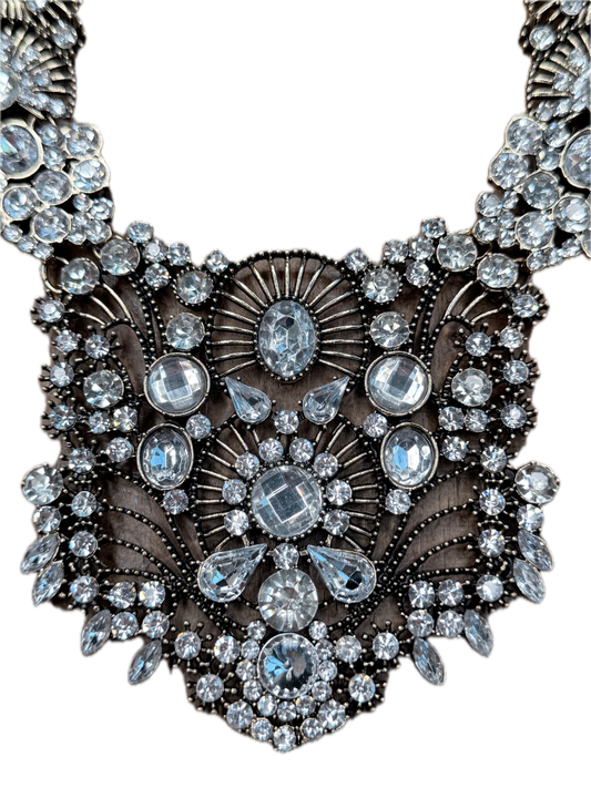 Manhattan Bronze Bling Necklace