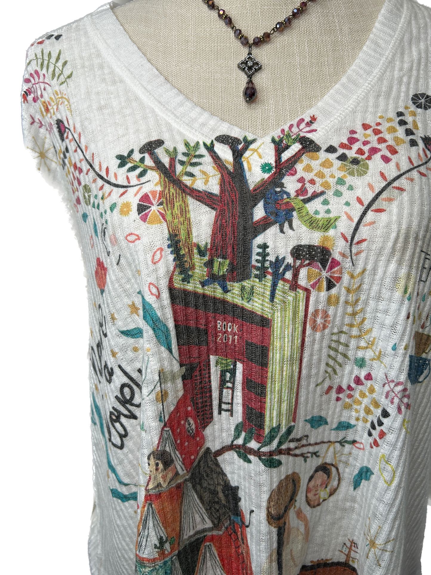Book Club Quarter Sleeve Top *Final Sale*
