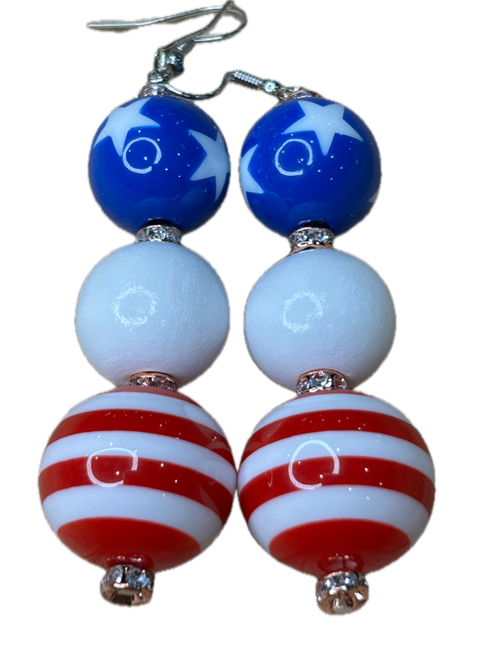 Liberty Star Drop Earrings