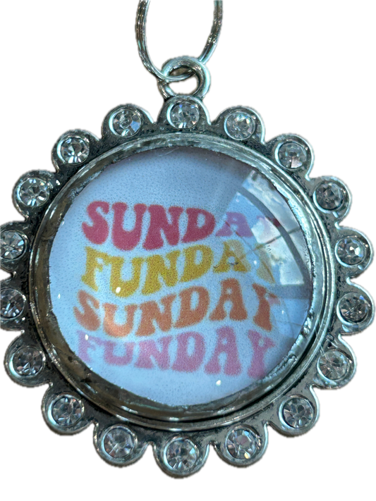 Sunday Funday Bezel Necklace
