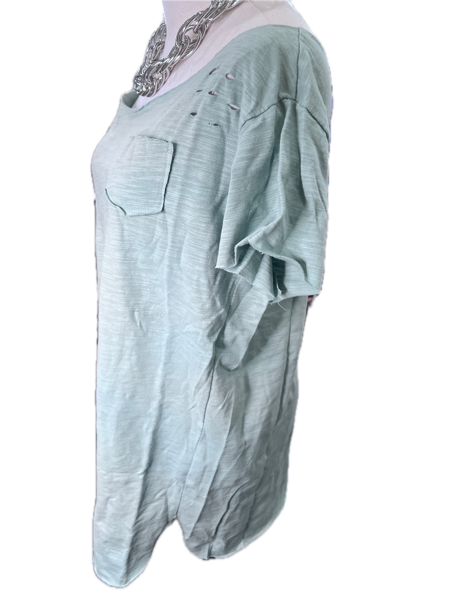 Rare Bird- Rag Tee (Sage)