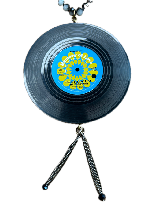 Memory of Love Record Necklace