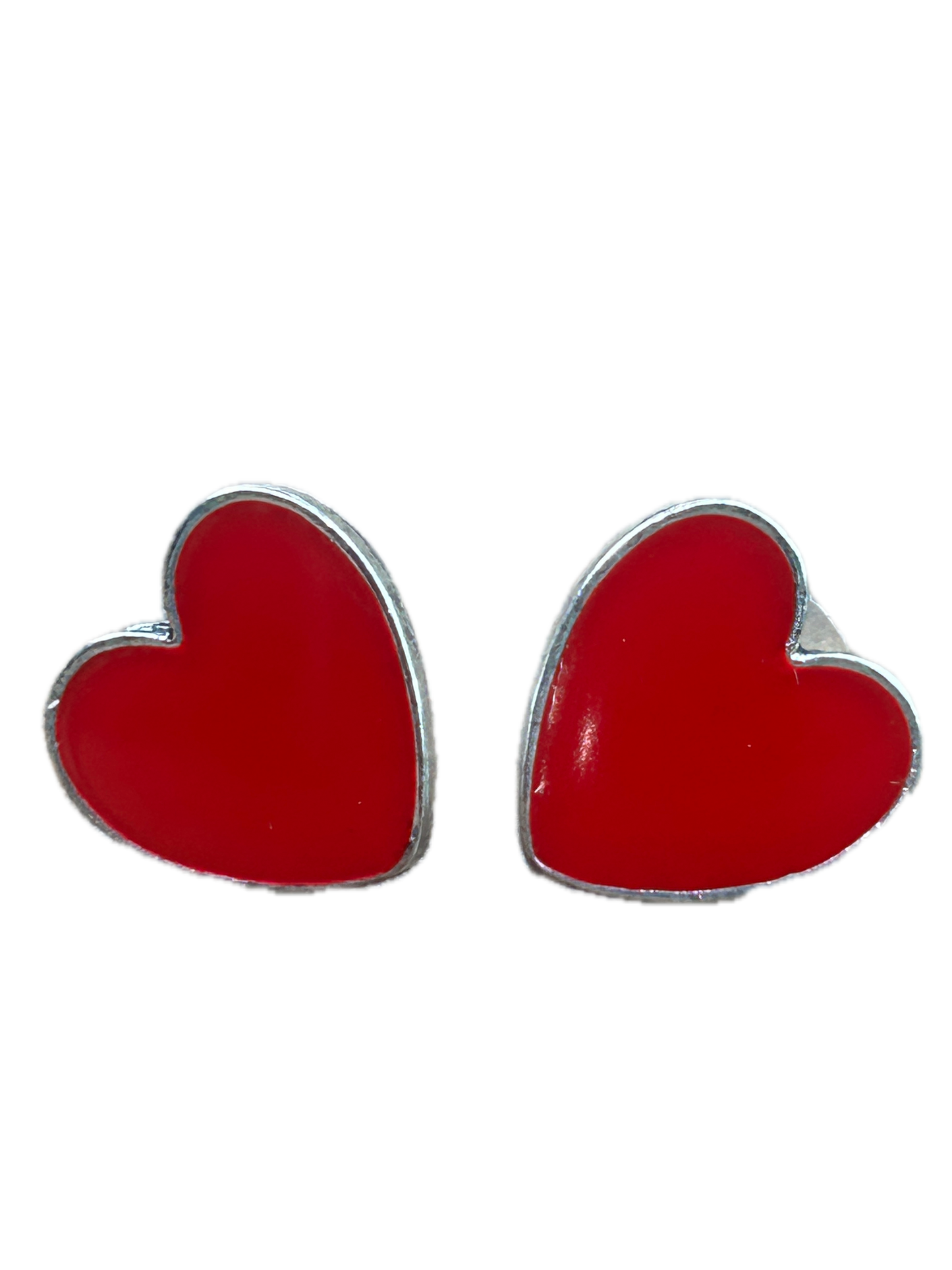 Red Heart Earrings