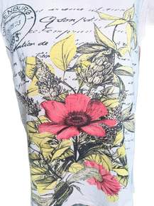 Jaded Gypsy- Moon Dance Tee (Honey Blossom)