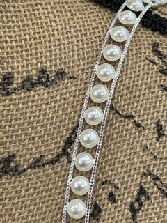 Brazilian Bra Strap Pearl