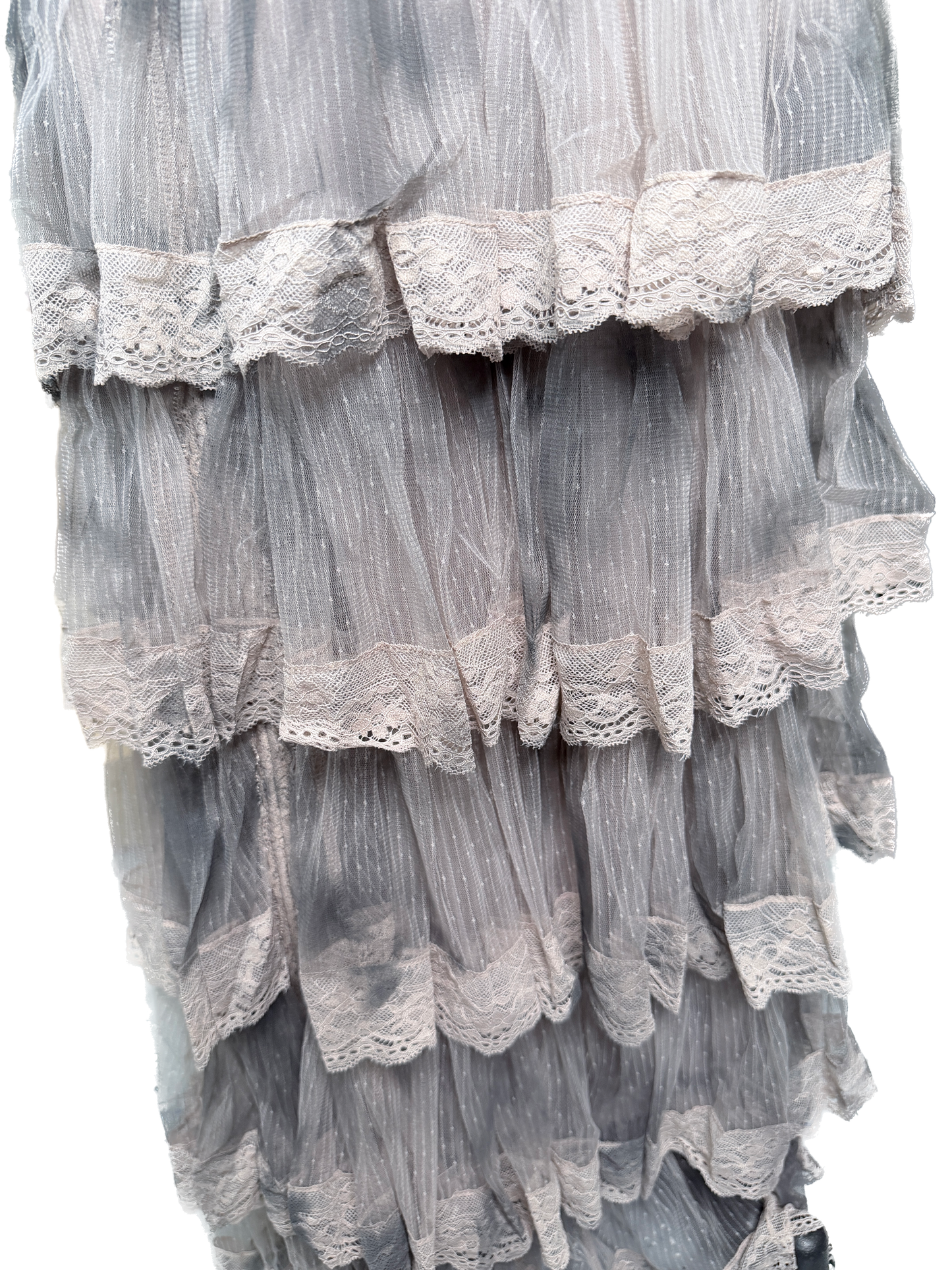 SALE Jaded Gypsy- True Romance Skirt (Charcoal) *Final Sale*