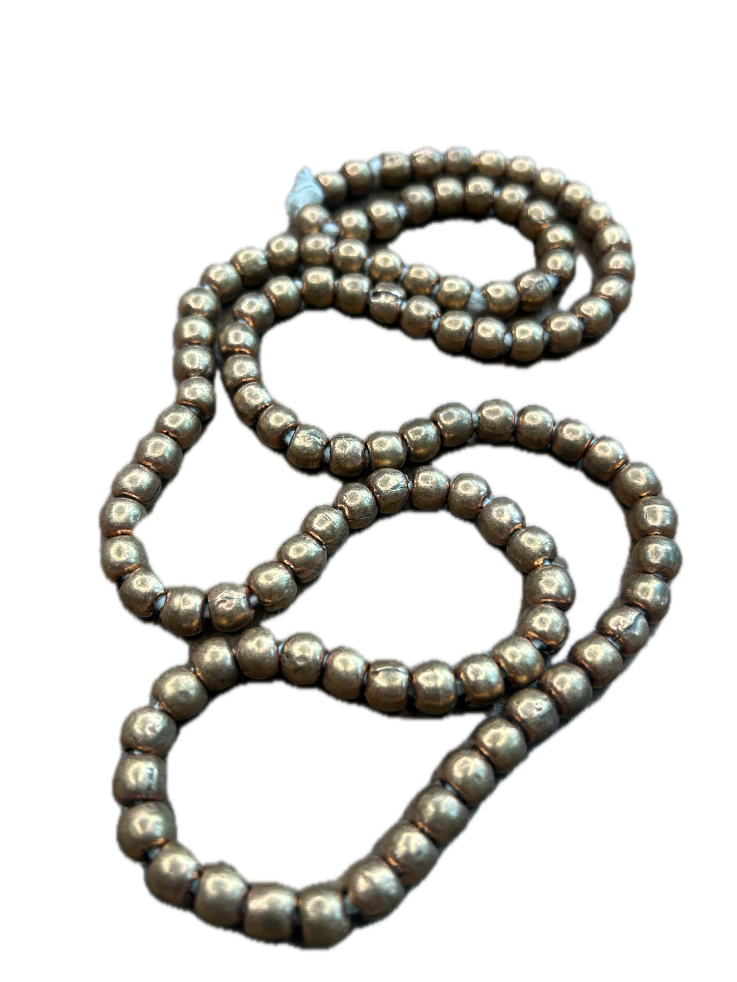 Tibetan Beaded Necklace A(Gold)