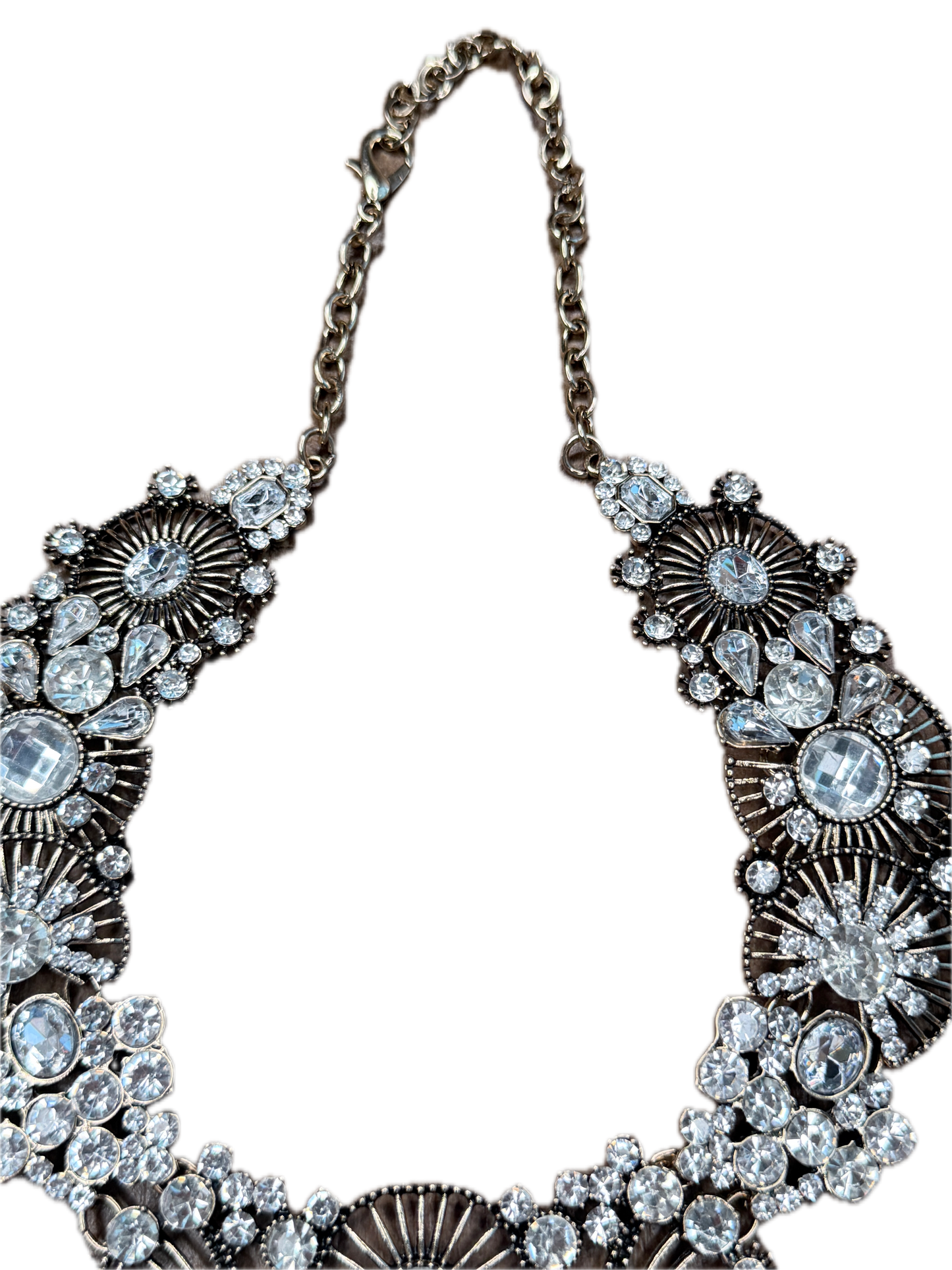 Manhattan Bronze Bling Necklace