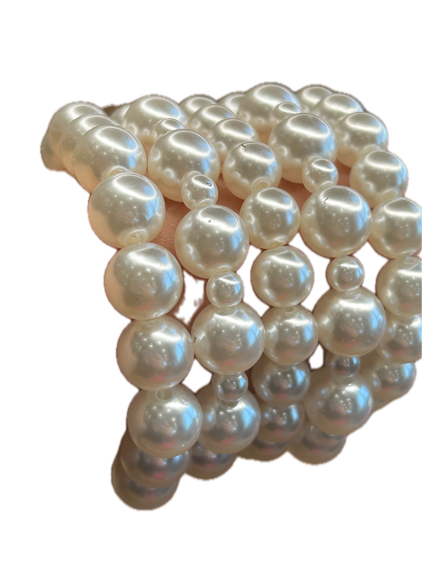 Featherweight Pearl Bracelet Stack