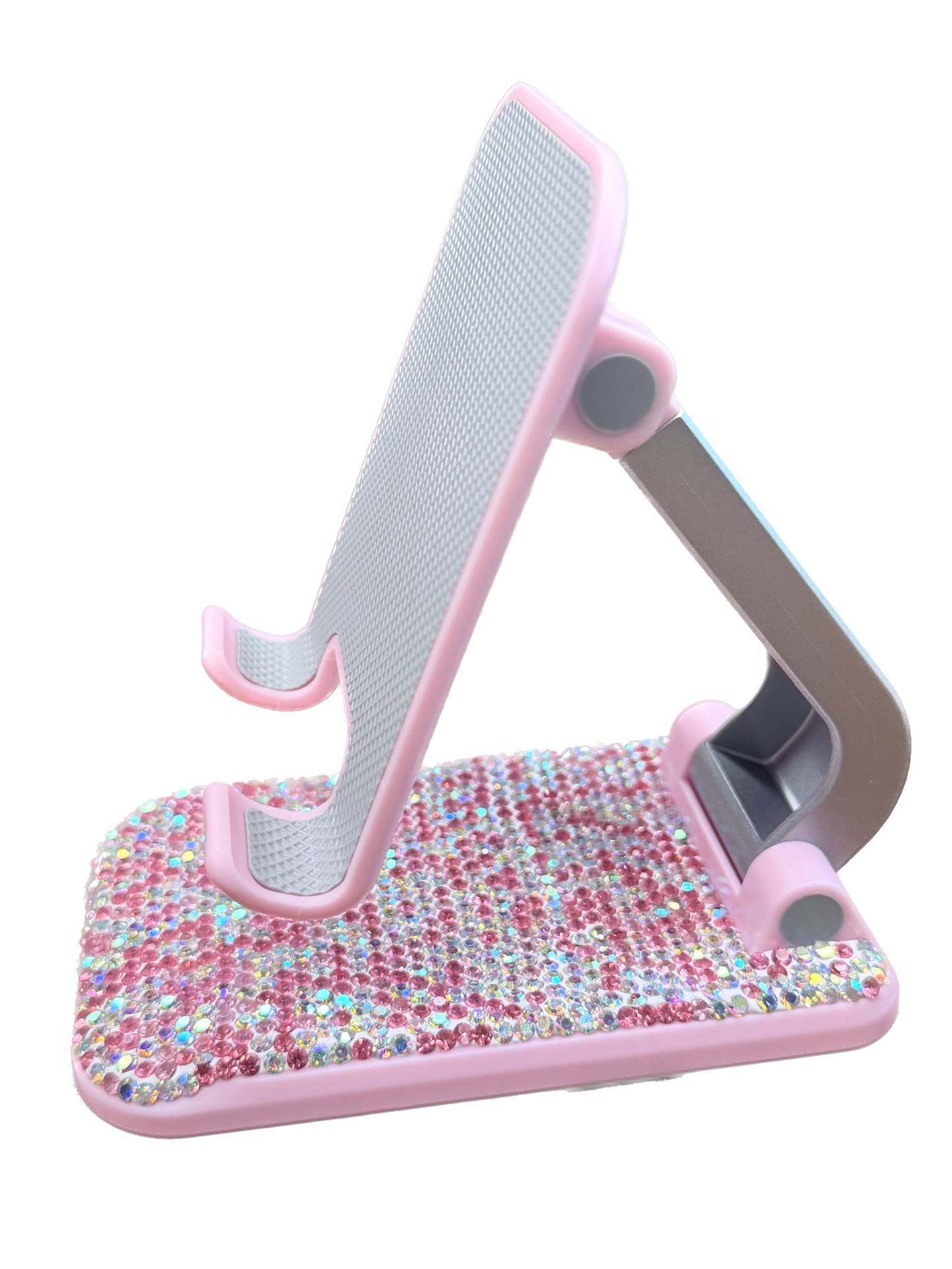 PREORDER Rhinestone Desktop Phone Stand (Pink) *Final Sale*