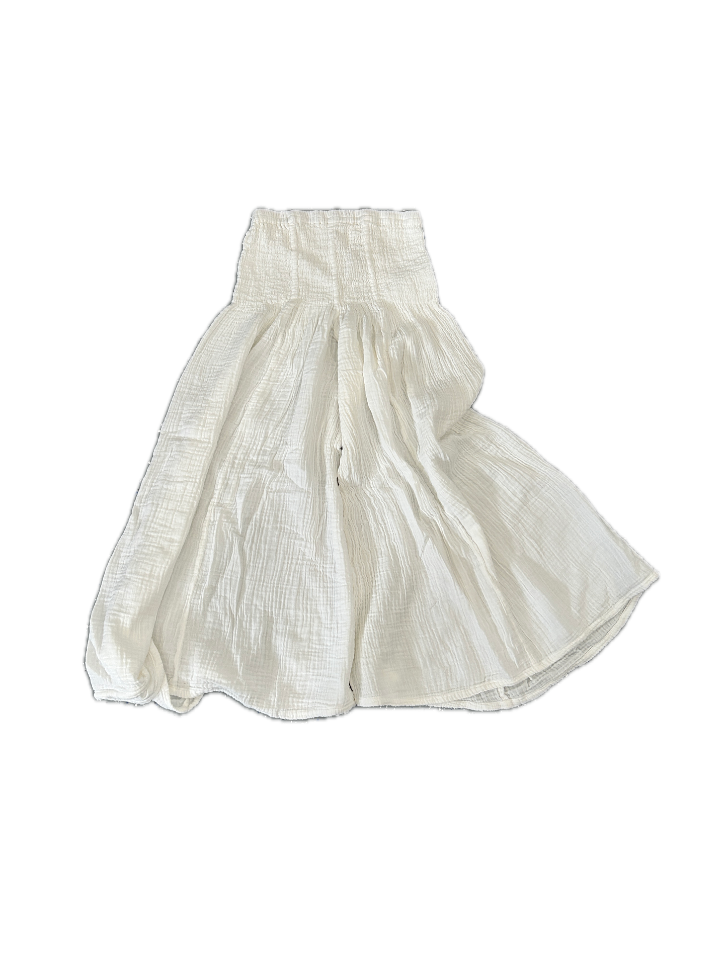 Gauze Cotton Pants (White) *Final Sale*