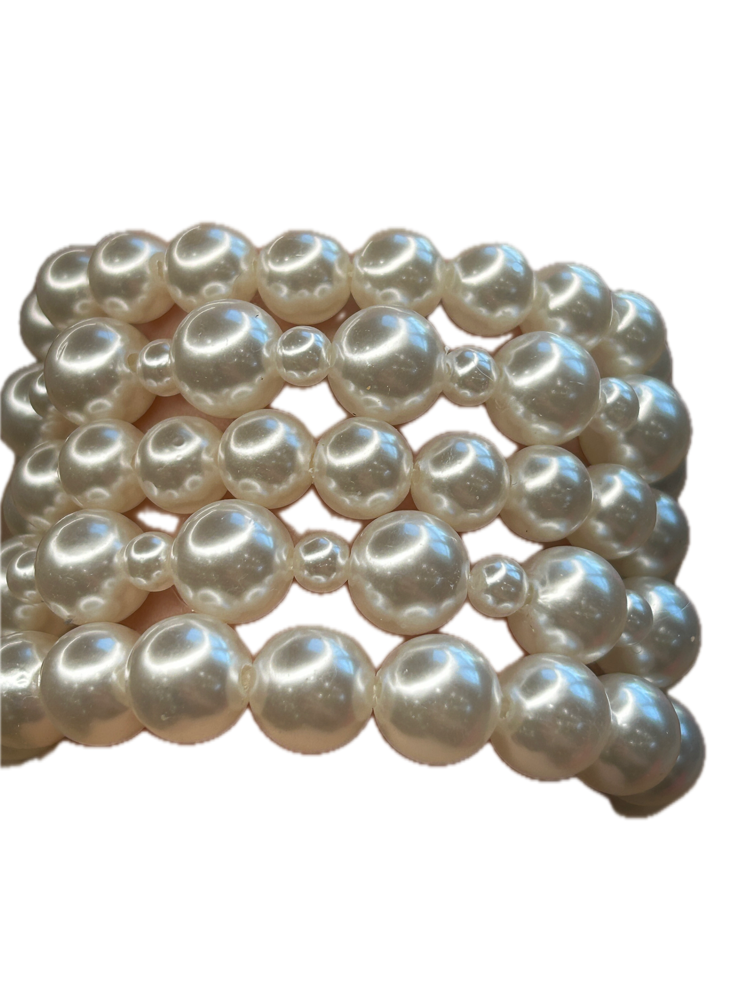 Featherweight Pearl Bracelet Stack